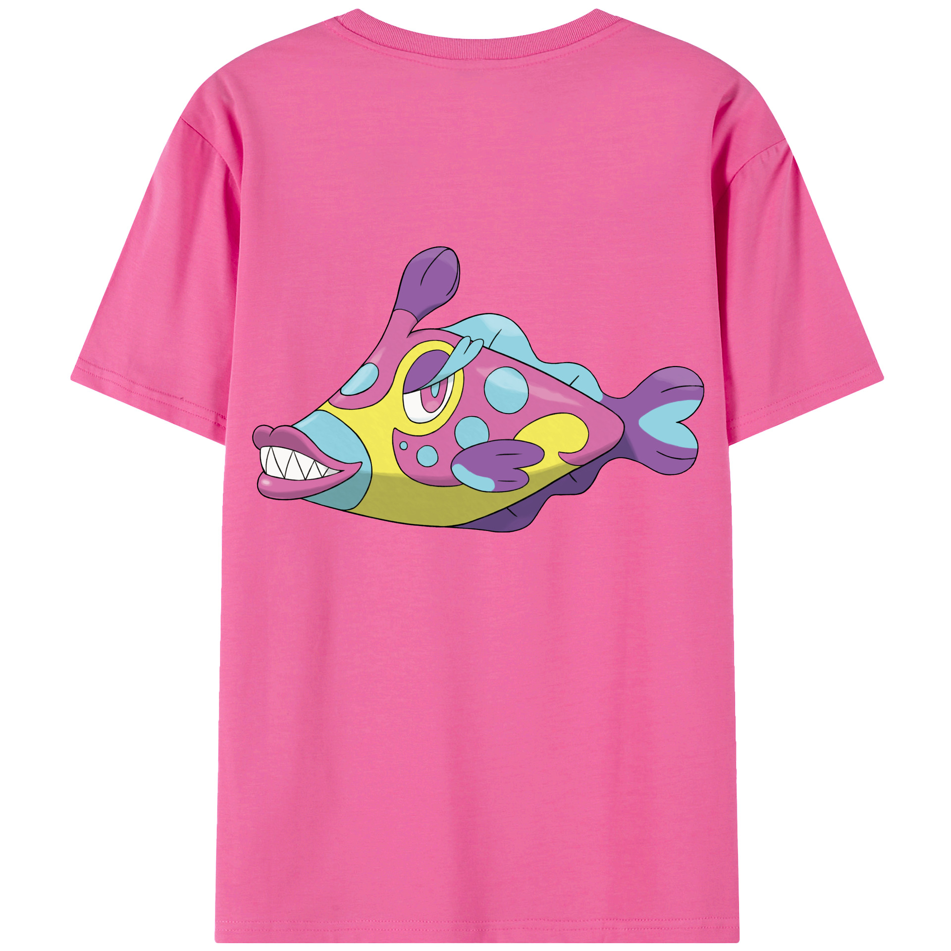 （画像用） ポケットモンスター Pokémon レディース半袖Tシャツ(バックプリント)